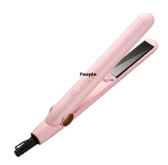 Dual-Purpose Mini Hair Straightener & Curler