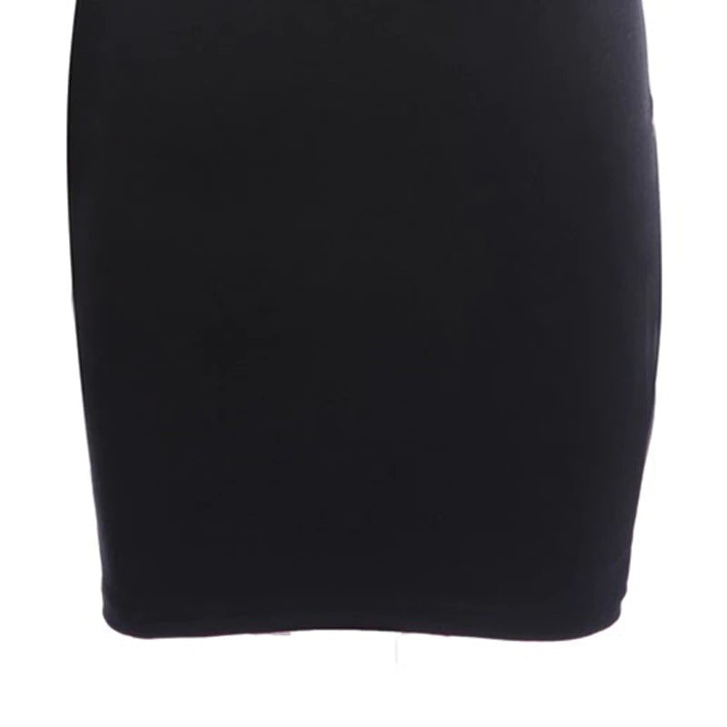 Black Bodycon Midi Dress