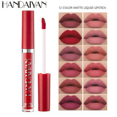 6PC Matte Velvet Lip Gloss Set