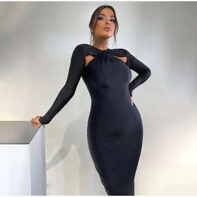 Hollow Out Bodycon Dress