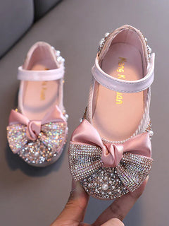 Glitter Bow Shoes