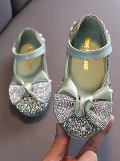 Glitter Bow Shoes