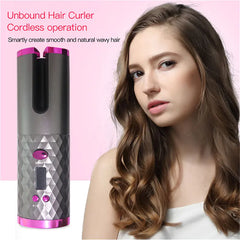 Cordless Auto Rotating Ceramic Hair Curler