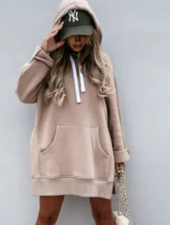 Oversized Hoodie Dress