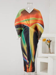 Disco Pleated Dress