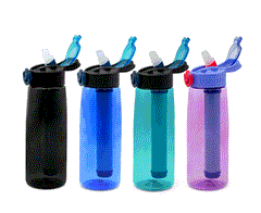 Leak-Proof Water Bottle With Filter