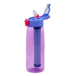 Leak-Proof Water Bottle With Filter