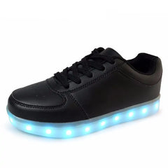 Black Light-Up Shoes