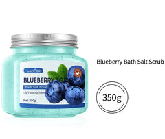 Fruit-Infused Exfoliating Bath Salt Scrub