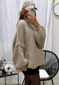 Loose Plus Size Pullover Sweater