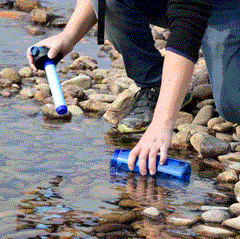 Leak-Proof Water Bottle With Filter