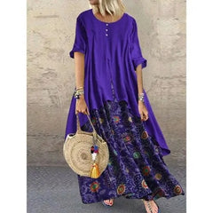 Floral Ethnic Long Dress