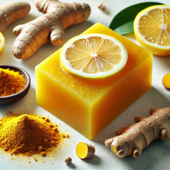 Lemon Turmeric Kojic Soap